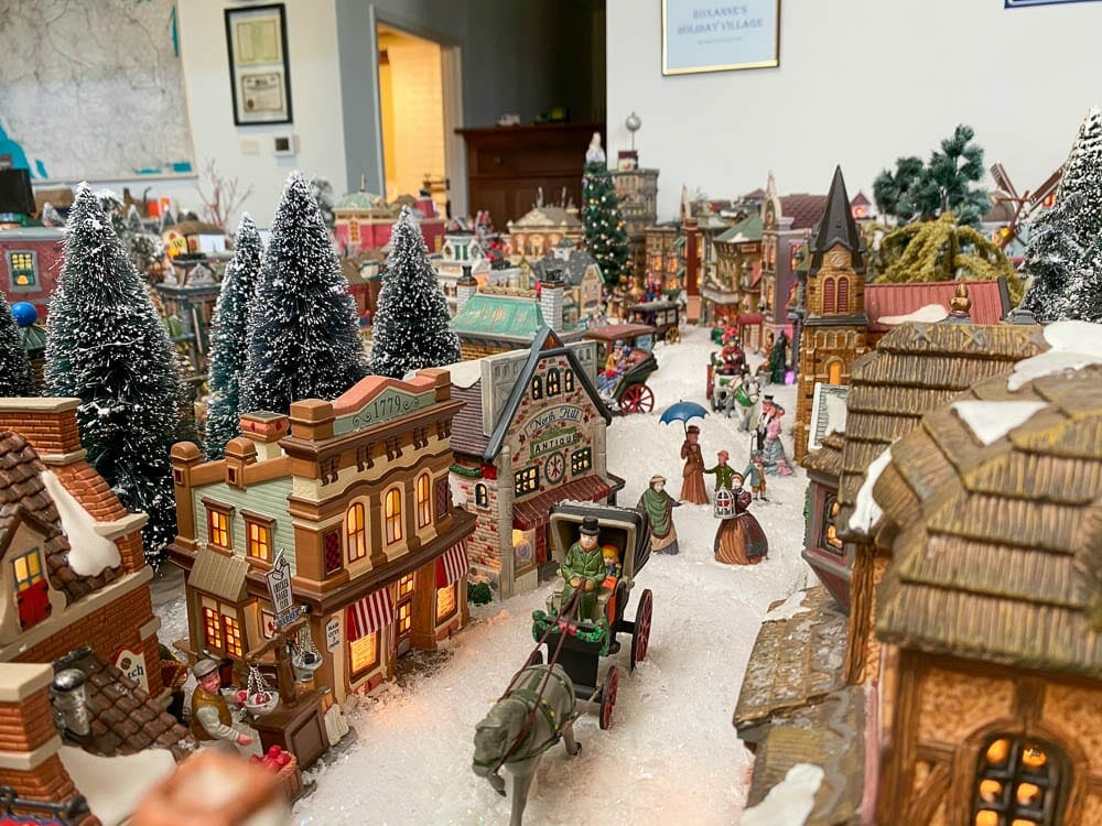 Christmas Village Display